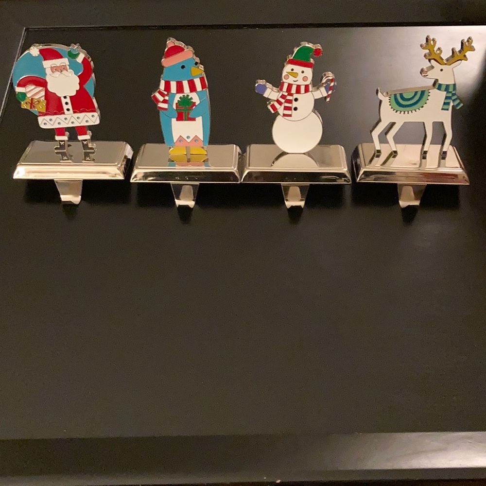 Weighted Stocking Hangers (Set of 4)